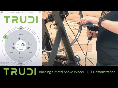 Building a Metal Spoke Wheel with TRUDI | Full Demonstration & App Walkthrough