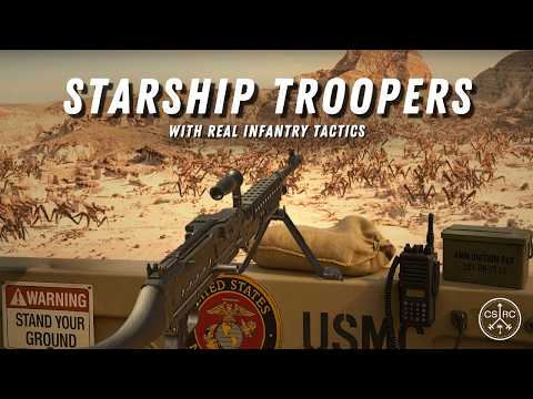 2000 Bugs Vs 200 Marines - Starship Troopers With Real Tactics