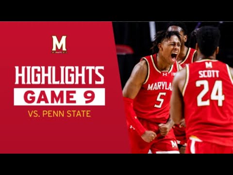 Maryland Men's Basketball Highlights | Maryland 81, Penn State 75 (OT)