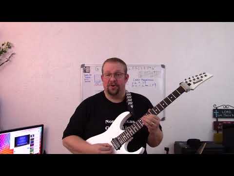 Ideas for melodic lead and solos in G Mixolydian Rock (Backing Tracking In Description)