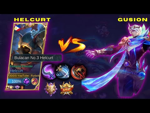 Aggressive Solo Rank Helcurt VS Gusion S26 2022