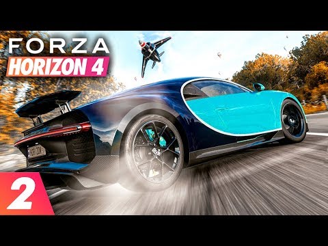 Forza Horizon 4 | Walkthrough Part 2: BUGATTI STUNT RACE