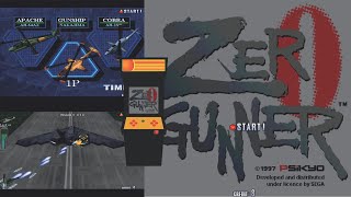 Zero Gunner Arcade - All Levels & 100 Deaths - C&M Playthrough