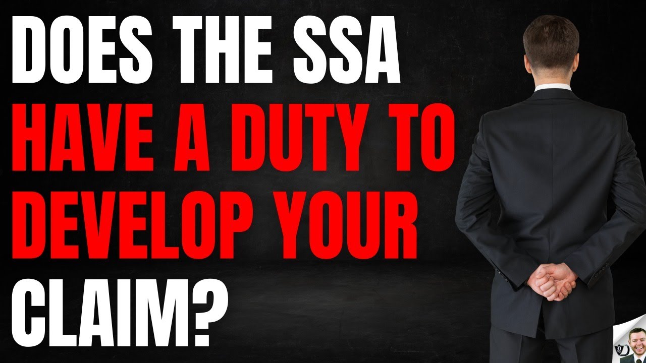 Does the SSA have a Disability Duty?