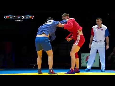 Final Sport Sambo 88 Kg Men, GORBAN Dan (MDA) VS ZHUPIKAU Uladzimir (BLR)