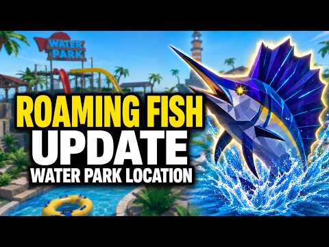 FISCH ROAMING FISH UPDATE (ROAMING FISH LOCATION, WATERPARK and CREWS CHANGES) Roblox