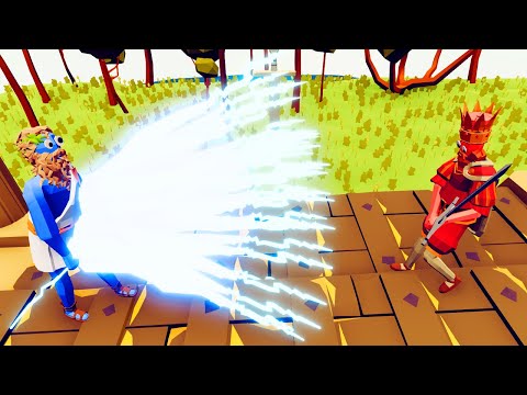 ⚡️ ZEUS vs UNITS - part 1 | Totally Accurate Battle Simulator | TABS