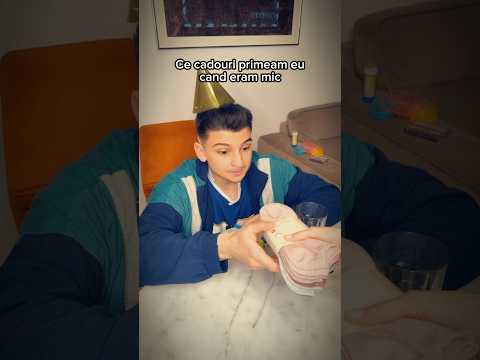 Ce cadouri primeam eu cand eram mic vs copiii acum