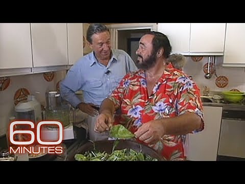 From the archives: At home with Pavarotti