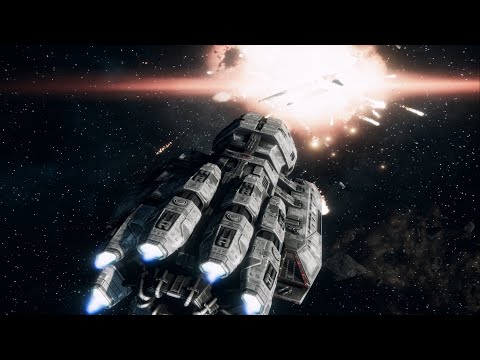 Battlestar Pegasus vs 6 Basestars Using Zero Vipers Battlestar Galactica Deadlock