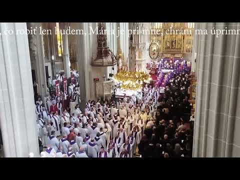 JKS 344 - Mária, ochrana (posledná rozlúčka s arcibiskupom Alojzom Tkáčom)