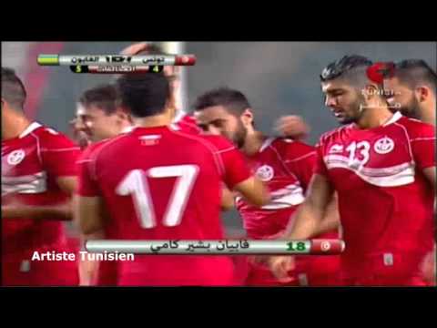 Amical Tunisie 2-1 Gabon - But de Fabien Camus (35') 09-10-2015