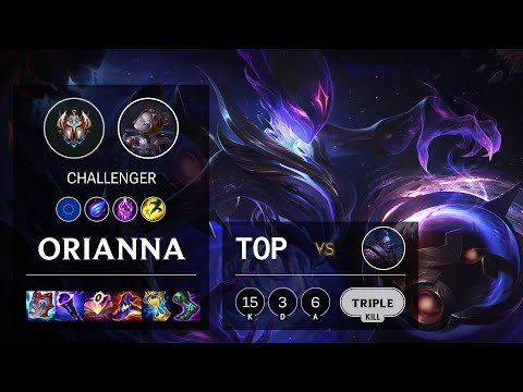 Orianna Top vs Jax - EUW Challenger Patch 11.2