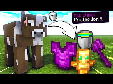 Milking Cows in Minecraft is Game-Changing?! 🐄💎