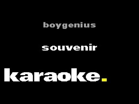boygenius - Souvenir (Karaoke)