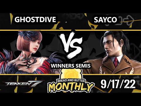 Bread and Butter 31 Winners Semis - Ghostdive (Anna) Vs. Sayco (Dragunov) Tekken 7