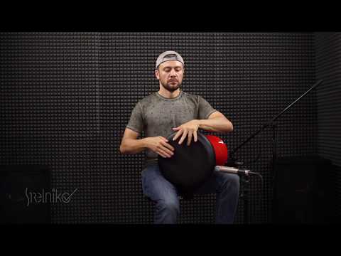 Professional Strelnikov Ceramic Clay Darbuka Doumbek Dohola 10" Black skin