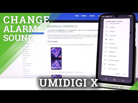 How to Change Alarm Tones in UMIDIGI X – Set Up Alarm Sounds