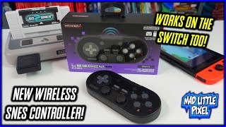 NEW Super Nintendo Wireless 2.4GHz Controller That Can Be Used On The Switch! Retro-Bit Legacy16