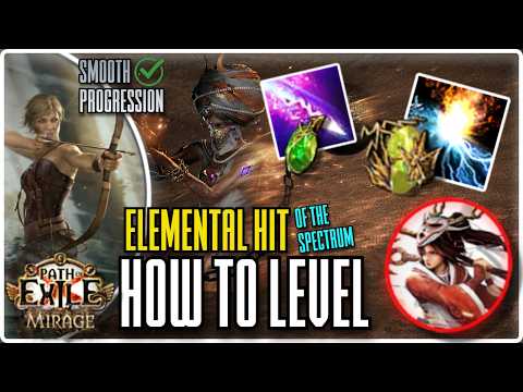 How to Level A Deadeye Bow Character in 3.28 Mirage | Lightning Arrow Leveling Guide - PoE 1