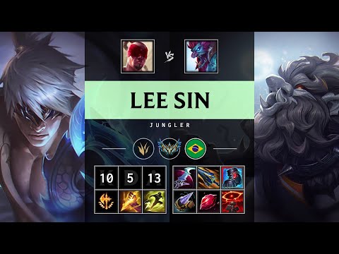 Lee Sin Jungle vs Trundle - BR Challenger Patch 25.14