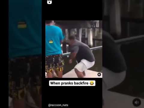 When pranks backfire 😂 #shorts