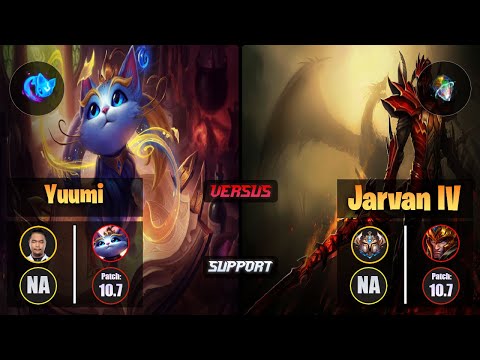 Impact YUUMI (Support) [Summon Aery] VS JARVAN IV - Challenger NA Patch 10.7