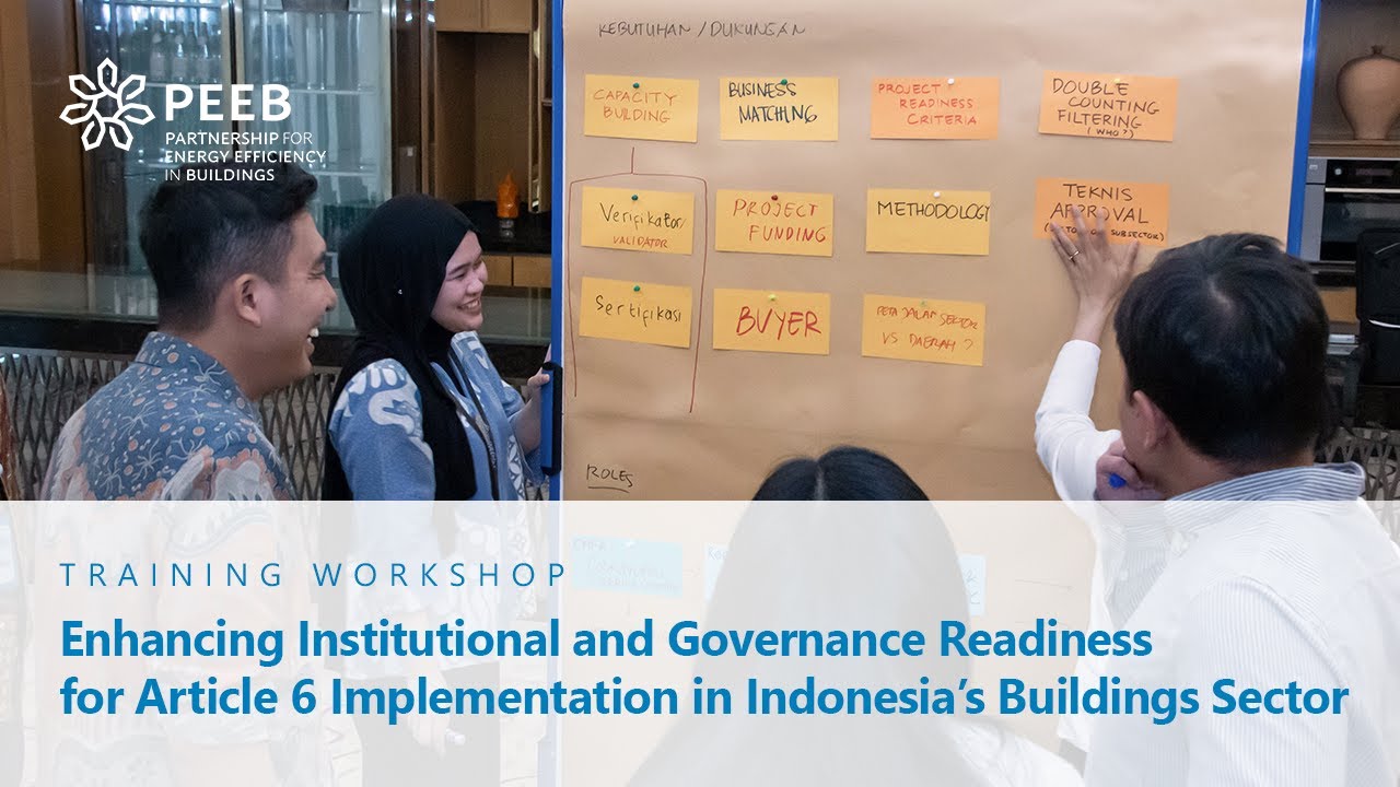 🏗️Art. 6 implementation in Indonesia: breaking government siloes to transform buildings!