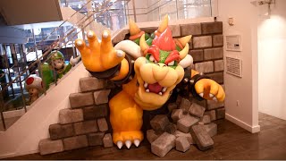 New Bowser Statue Unveiling at Nintendo NY [Limited Edition Poster Giveaway]