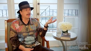 Carlos Santana is interviewed by Giselle Fernandez: Part 3 - Woodstock, drugs and inspirations