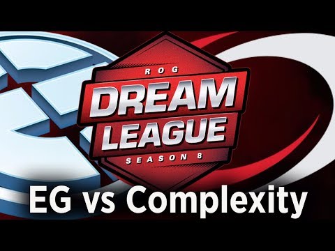 EG vs Complexity Game1, DreamLeague Season 8 Live