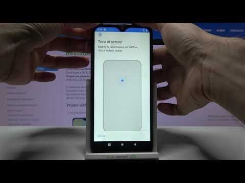 Cómo añadir una huella digital a Oukitel C15 Pro - poner huella