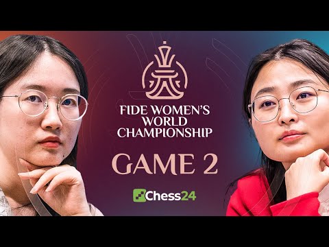 FIDE Women's World Championship 2025: Tan With White vs. Ju! Game 2