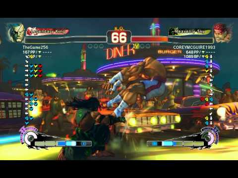 Ultra Street Fighter IV battle: Sagat vs Evil Ryu