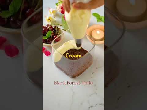 Easy yummy black forest truffle cake