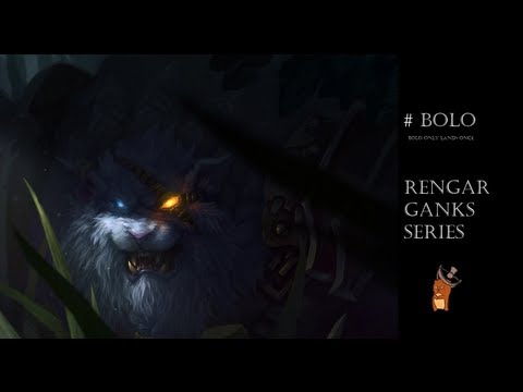 RENGAR GANKS #BOLO SERIES FLASH FOR IT
