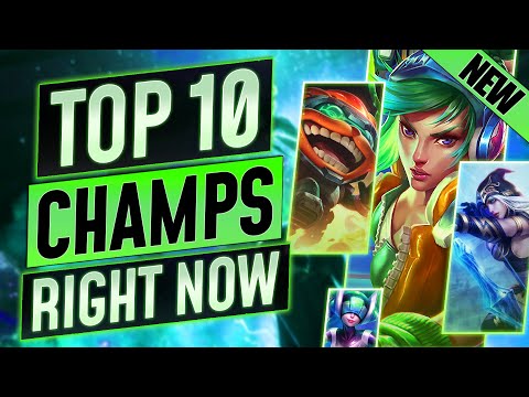 10 MOST BROKEN Champions to MAIN in the NEW 11.17 Patch -  LoL Guide