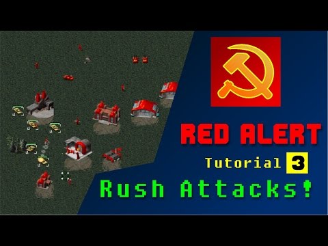 Command & Conquer: Red Alert 1 Online - Tutorial Rush Attacks - CnCNet