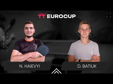 19:40 Nazarii Haievyi - Dmytro Batiuk 09.01.2024 TT Euro.Cup Ukraine Master. TABLE 4