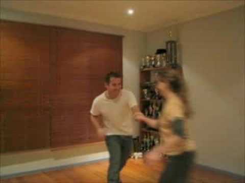 K flip Scott Cupit & Jess Faggian rehearsal Swing Patrol