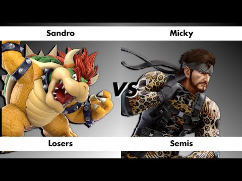Smash @ Respawn #110 Losers Semis - Sandro (Bowser) vs. Micky (Snake)