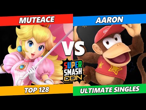 SSC 2023 - MuteAce (Peach) Vs. Aaron (Diddy) Smash Ultimate Tournament