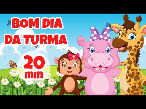 Bom dia da Turma - Giramille 20 min | Desenho Animado Musical