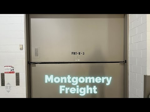 HUGE Montgomery Freight elevator at The Wisconsin Center, Milwaukee, WI