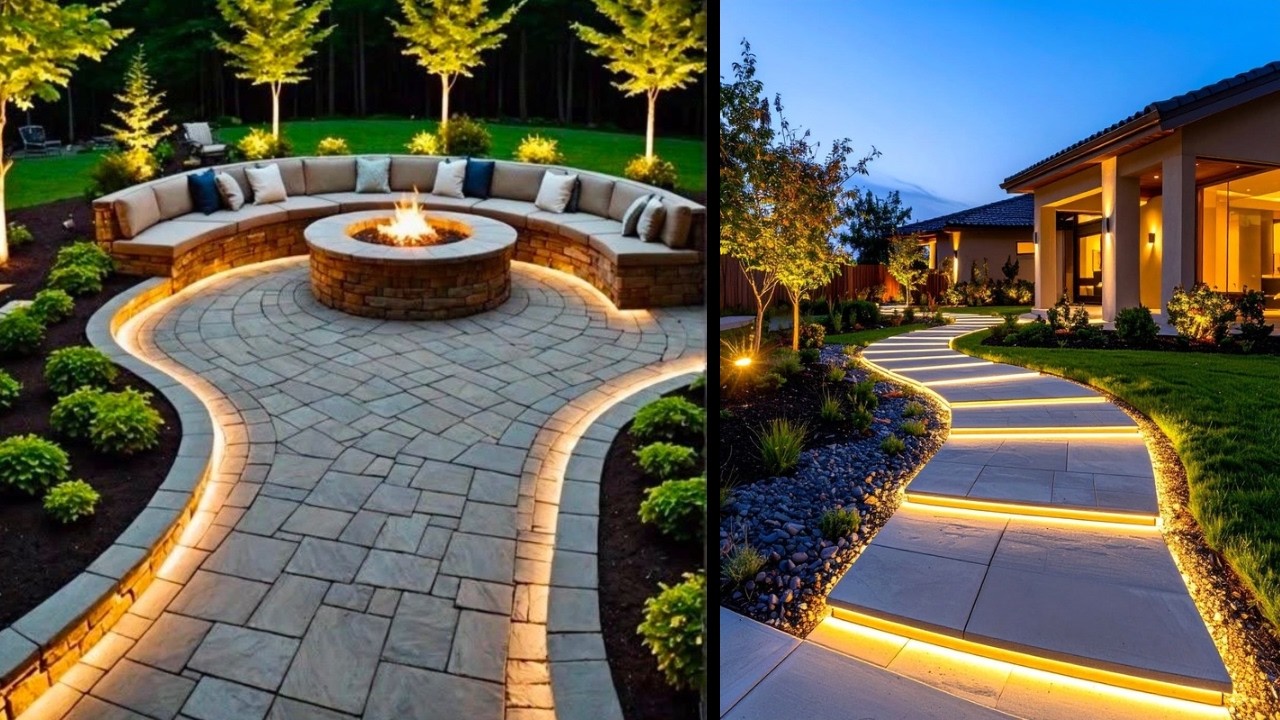 33 Modern Driveway, Patio & Backyard Design Ideas For A High End Look! *Outdoor Decor Ideas*