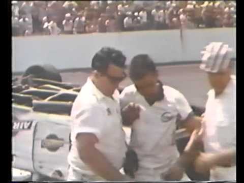 1960 NASCAR Southern 500 - *FATAL* Pit Accident After Bobby Johns Flipped Into Pit Wall