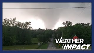 Tornado likely touched down near De Soto, Missouri