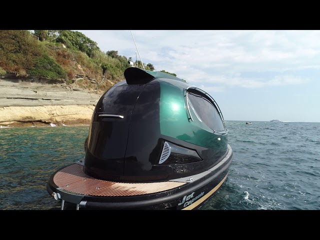 Jet Capsule выпустила новую, быструю и роскошную микрояхту