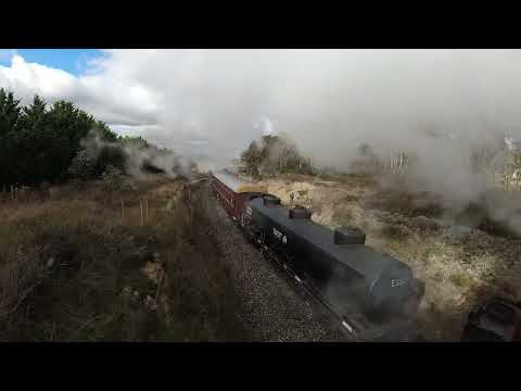 6029 Garratt running from Bathurst to Wimbledon (sped up), taken at Wimbledon.