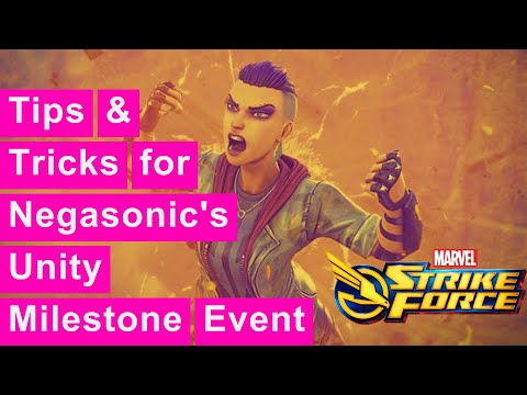 Tips & Tricks for Negasonic's Blitz Milestone Event - Marvel Strike Force